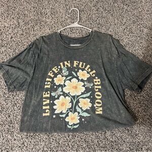 Live in Full Bloom Graphic Tee